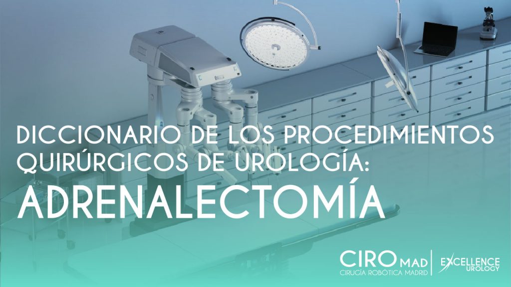 adrenalectomia cirugia robotica excellnece urology